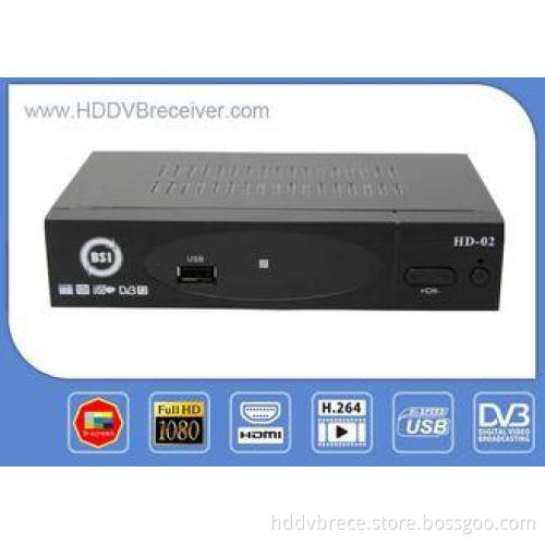 DVB T2 Terrestrial Digital TV Receiver , HD USB Tuner With